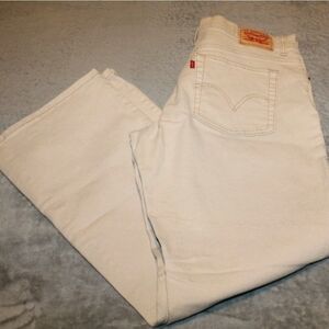 Levi's Women's Cream Jeans